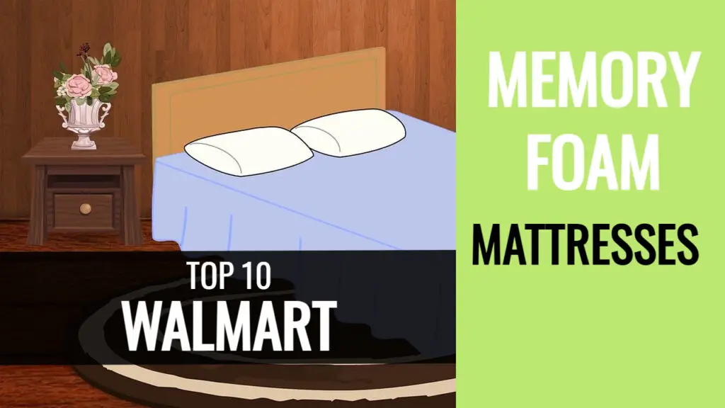 best walmart memory foam mattress