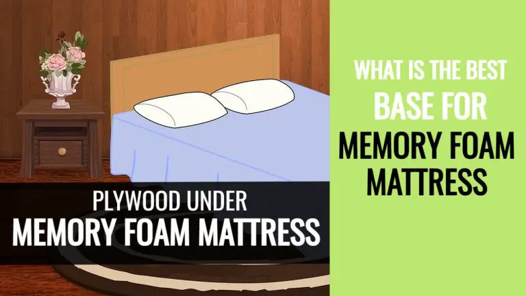 Can I Put A Memory Foam Mattress On A Sheet of Plywood?
