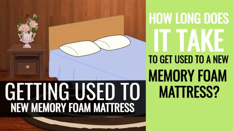 How Long Does It Take to Get Used to a New Memory Foam Mattress?