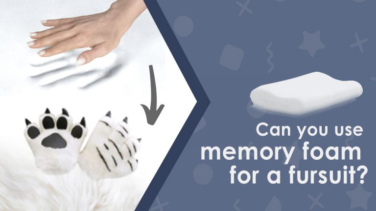 Can You Use Memory Foam for A Fursuit? How Thick Should Fursuit Foam Be?