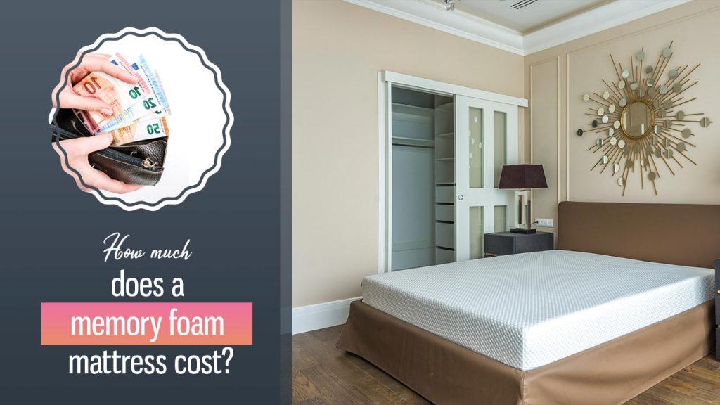 How much does a memory foam mattress cost