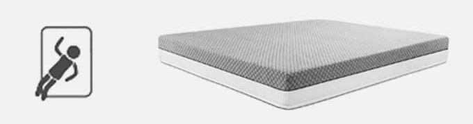 5. Memory Foam Mattress Edge Support for Hot Sleepers